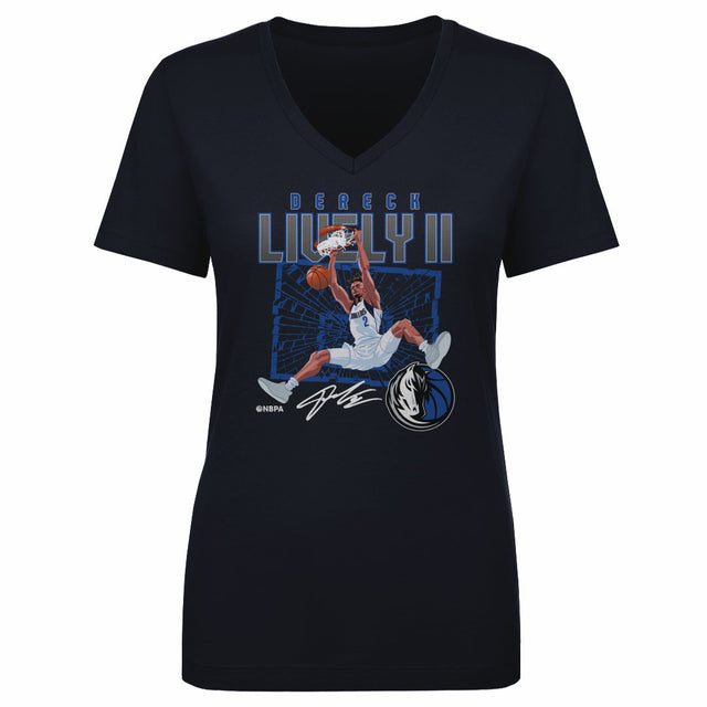 Dereck Lively II Women's V-Neck T-Shirt | 500 LEVEL