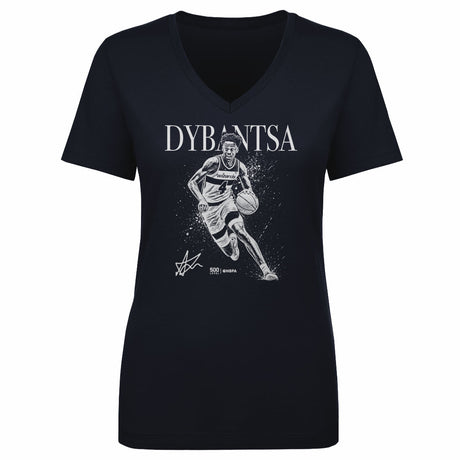AJ Dybantsa Women's V-Neck T-Shirt | 500 LEVEL