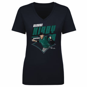 George Kirby Women's V-Neck T-Shirt | 500 LEVEL