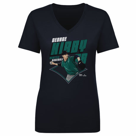 George Kirby Women's V-Neck T-Shirt | 500 LEVEL