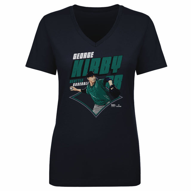 George Kirby Women's V-Neck T-Shirt | 500 LEVEL