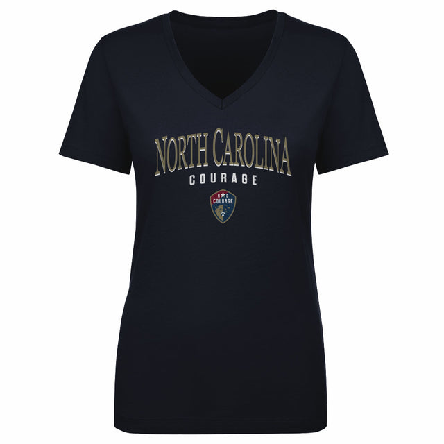 North Carolina Courage Women's V-Neck T-Shirt | 500 LEVEL