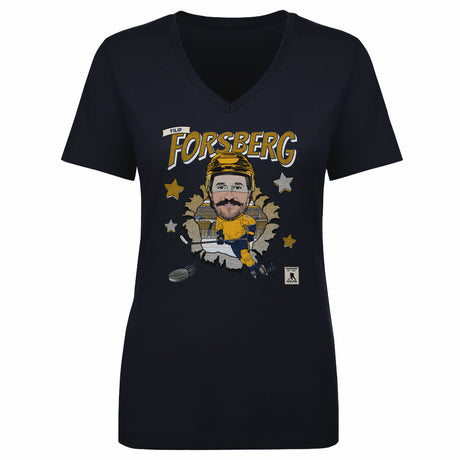 Filip Forsberg Women's V-Neck T-Shirt | 500 LEVEL
