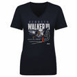 Kenneth Walker III Women's V-Neck T-Shirt | 500 LEVEL