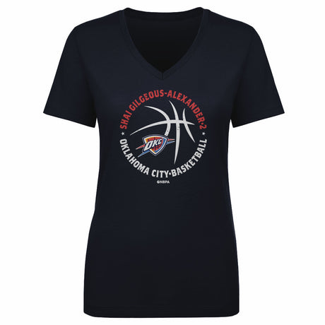 Shai Gilgeous-Alexander Women's V-Neck T-Shirt | 500 LEVEL