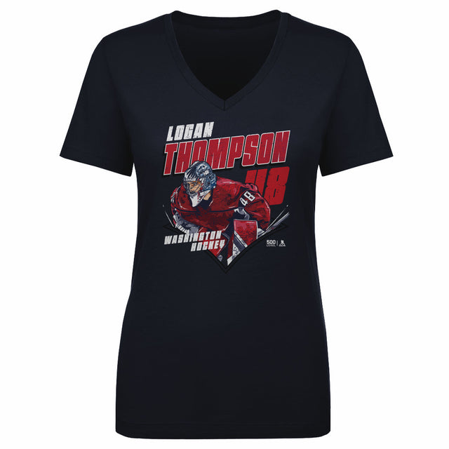 Logan Thompson Women's V-Neck T-Shirt | 500 LEVEL