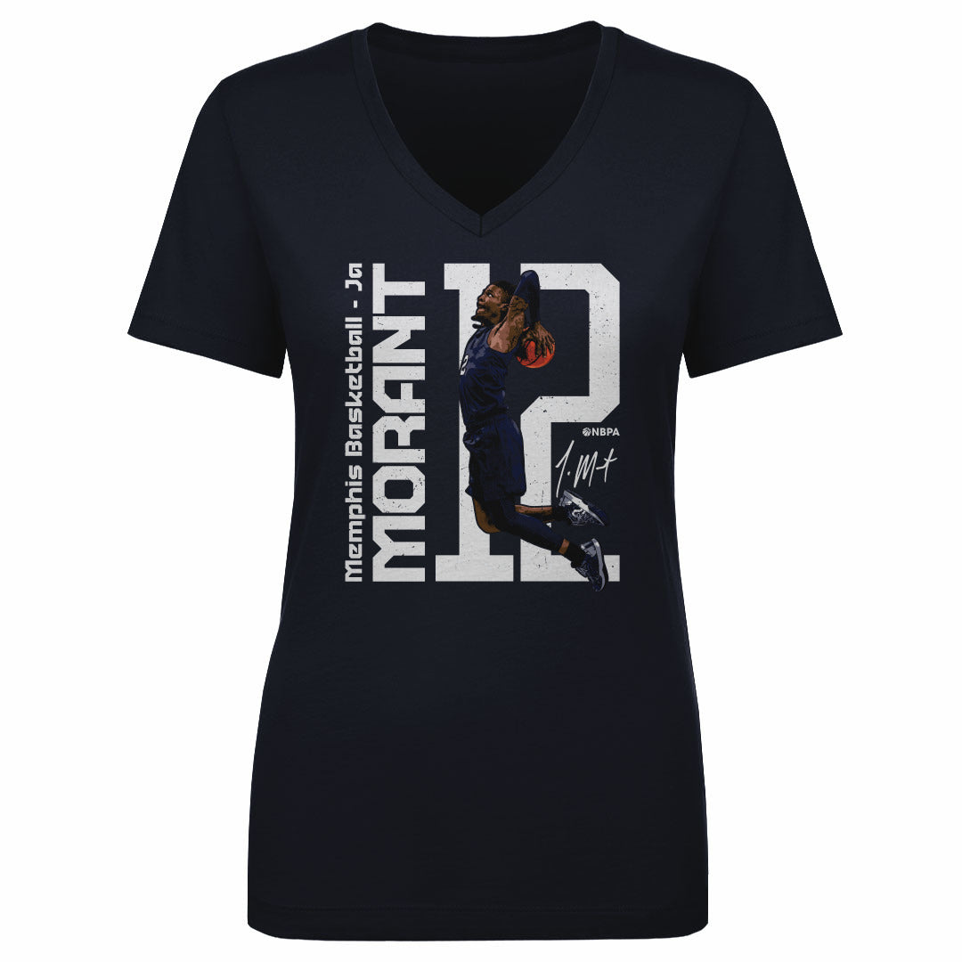 Ja Morant Women's V-Neck T-Shirt | 500 LEVEL