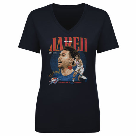Jared McCain Women's V-Neck T-Shirt | 500 LEVEL