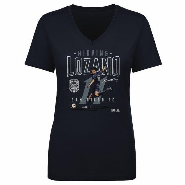 Hirving Lozano Women's V-Neck T-Shirt | 500 LEVEL