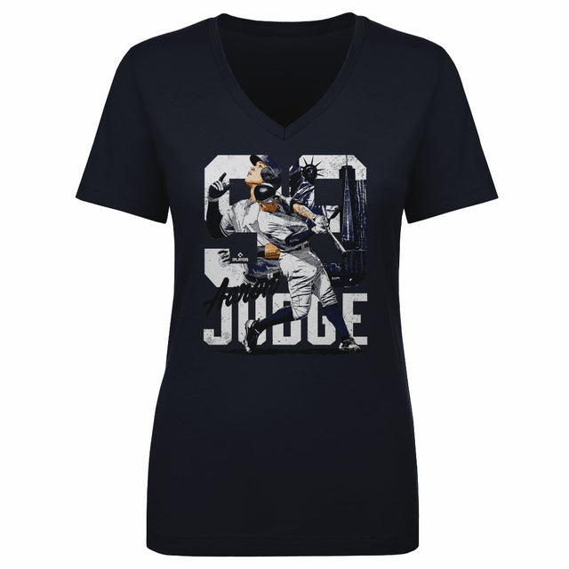 Aaron Judge Women's V-Neck T-Shirt | 500 LEVEL