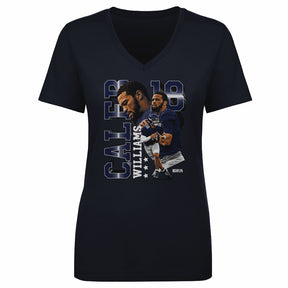Caleb Williams Women's V-Neck T-Shirt | 500 LEVEL
