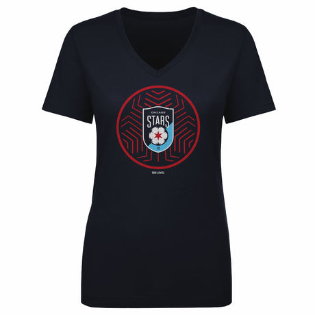 Chicago Stars FC Women's V-Neck T-Shirt | 500 LEVEL