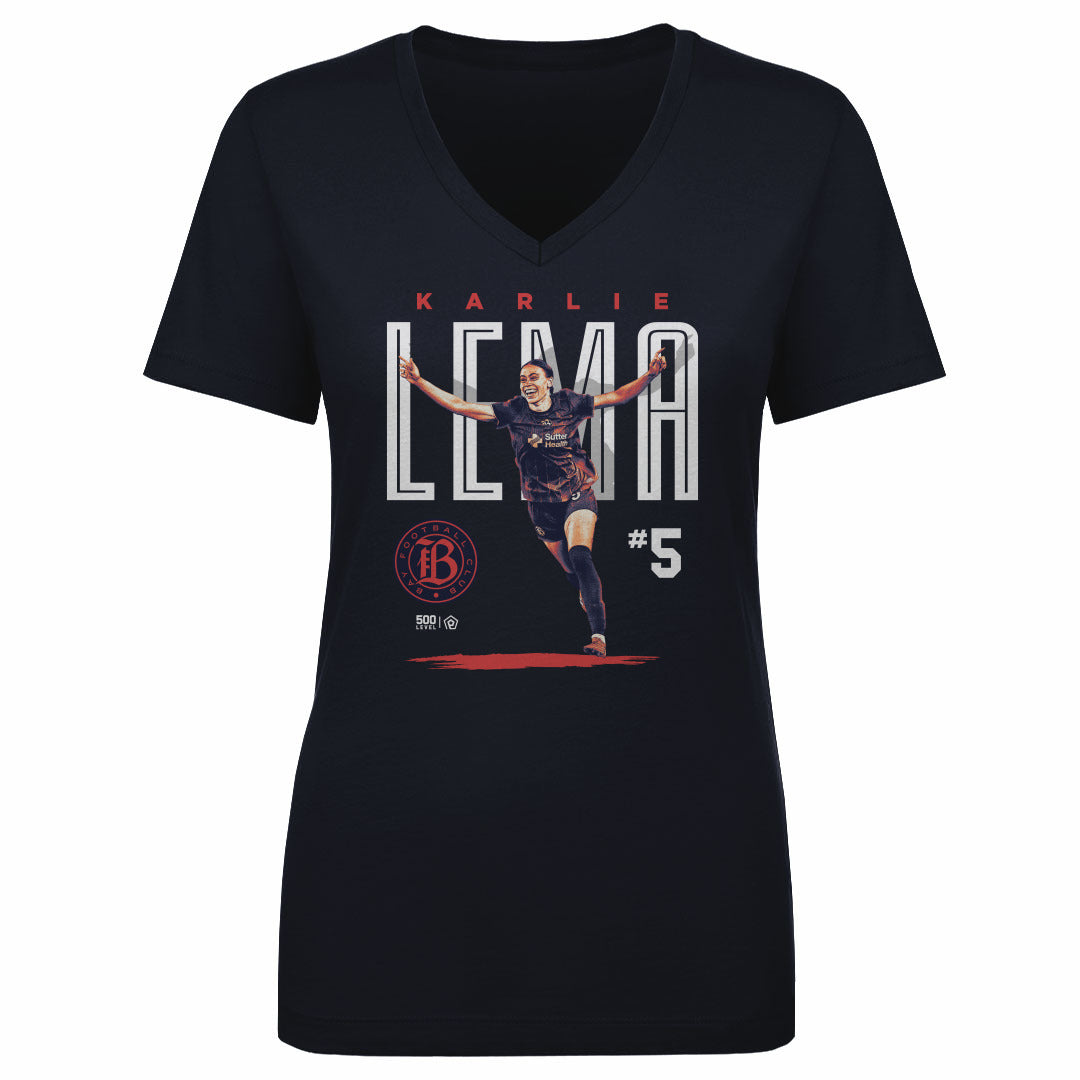 Karlie Lema Women's V-Neck T-Shirt | 500 LEVEL