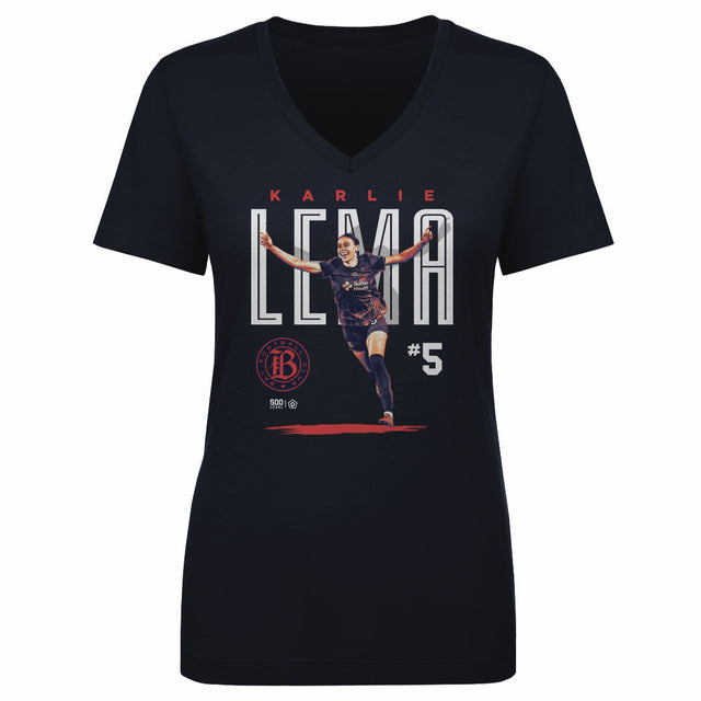 Karlie Lema Women's V-Neck T-Shirt | 500 LEVEL