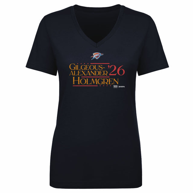 Shai Gilgeous-Alexander Women's V-Neck T-Shirt | 500 LEVEL
