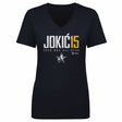 Nikola Jokic Women's V-Neck T-Shirt | 500 LEVEL