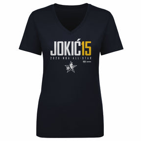 Nikola Jokic Women's V-Neck T-Shirt | 500 LEVEL