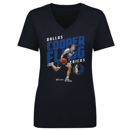 Cooper Flagg Women's V-Neck T-Shirt | 500 LEVEL