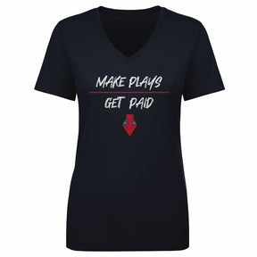 James White Women's V-Neck T-Shirt | 500 LEVEL