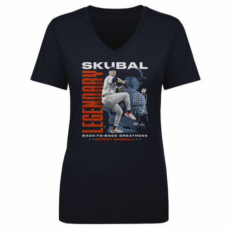 Tarik Skubal Women's V-Neck T-Shirt | 500 LEVEL