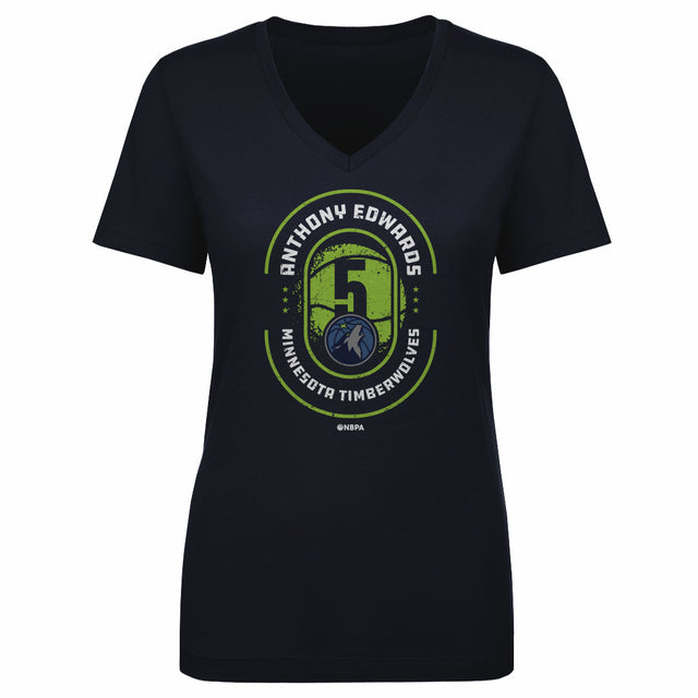 Anthony Edwards Women's V-Neck T-Shirt | 500 LEVEL