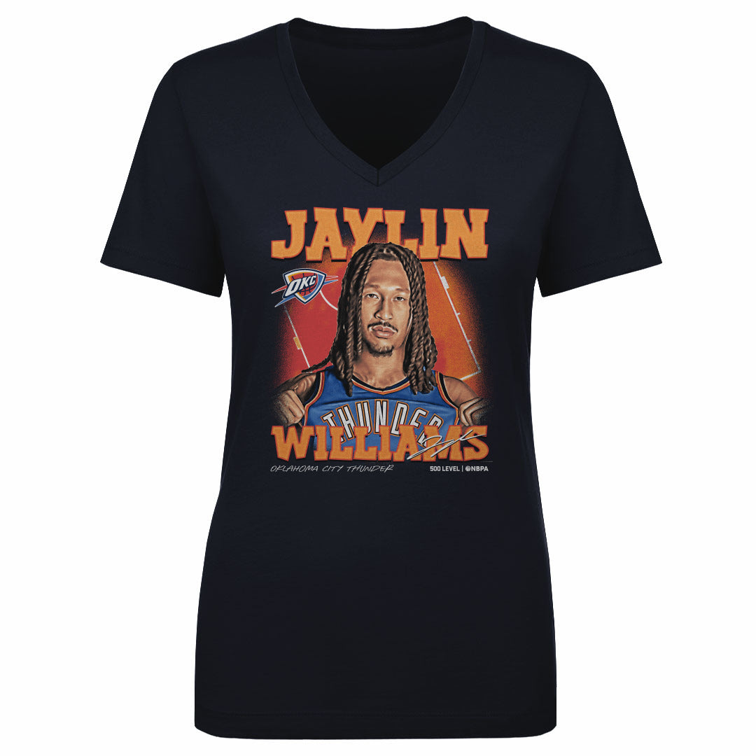 Jaylin Williams Women's V-Neck T-Shirt | 500 LEVEL