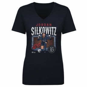 Jordan Silkowitz Women's V-Neck T-Shirt | 500 LEVEL