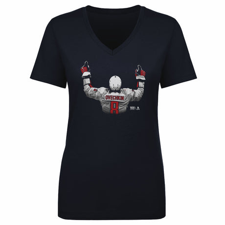 Alex Ovechkin Women's V-Neck T-Shirt | 500 LEVEL