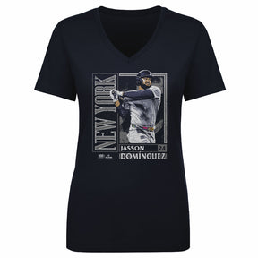 Jasson Dominguez Women's V-Neck T-Shirt | 500 LEVEL