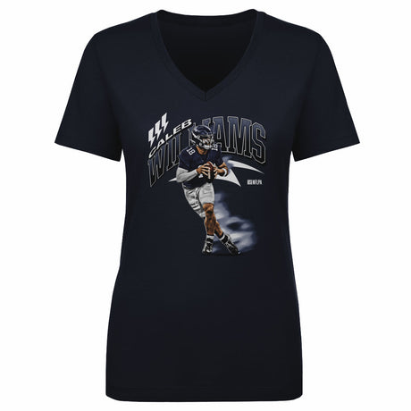 Caleb Williams Women's V-Neck T-Shirt | 500 LEVEL