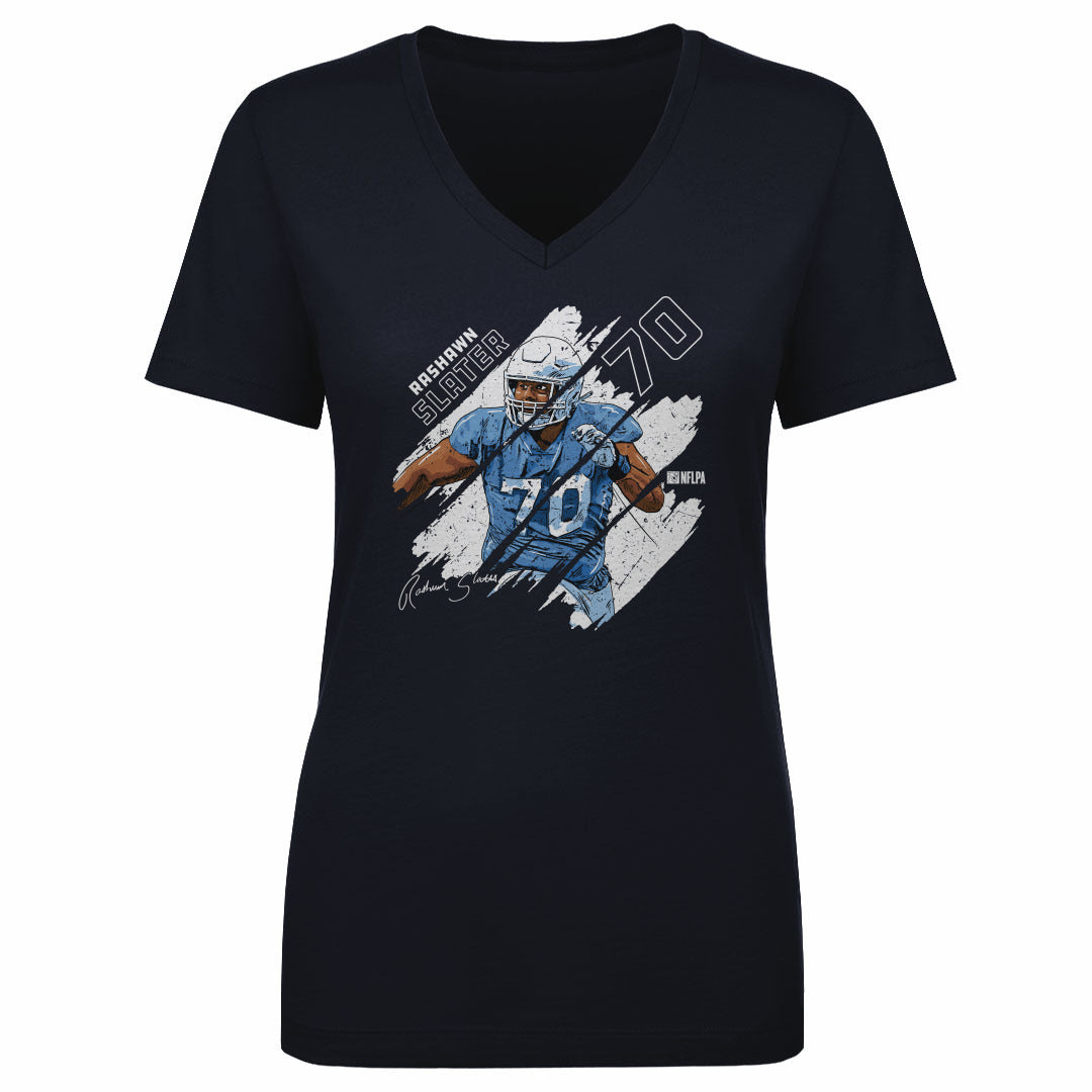 Rashawn Slater Women's V-Neck T-Shirt | 500 LEVEL