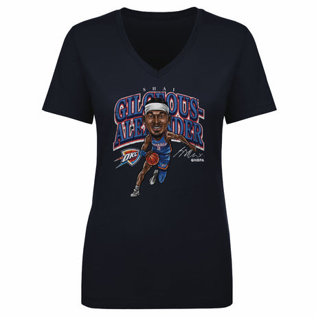 Shai Gilgeous-Alexander Women's V-Neck T-Shirt | 500 LEVEL
