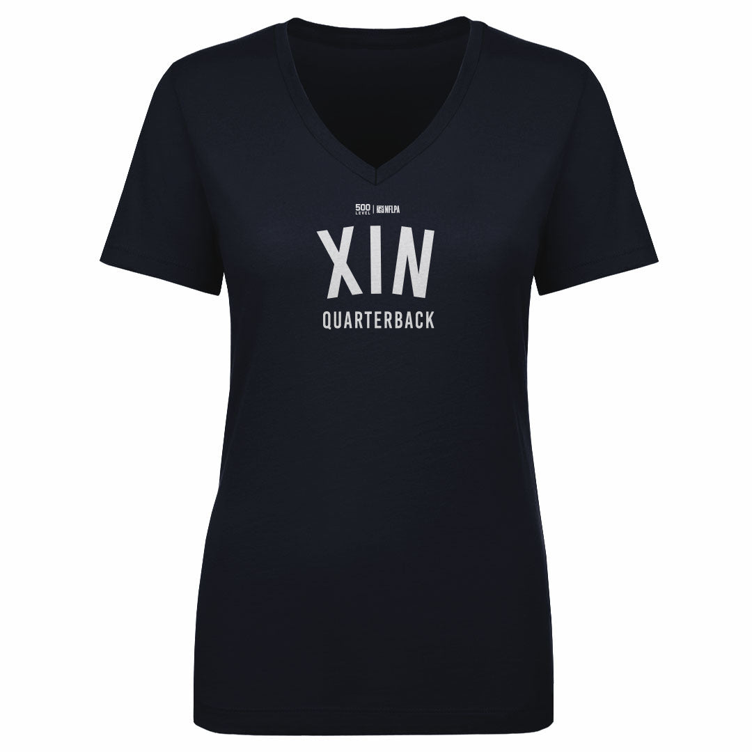 Bo Nix Women's V-Neck T-Shirt | 500 LEVEL