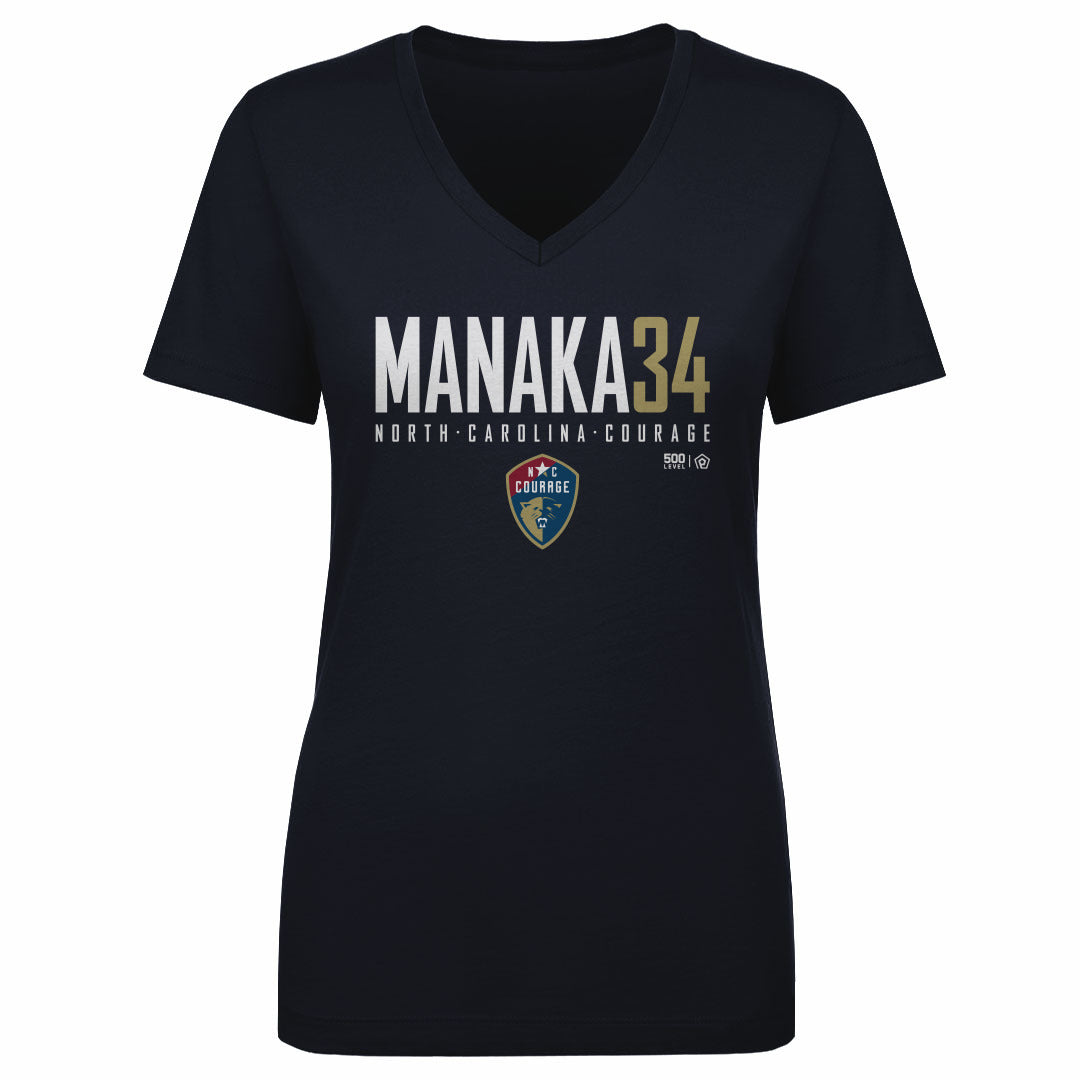 Manaka Matsukubo Women's V-Neck T-Shirt | 500 LEVEL