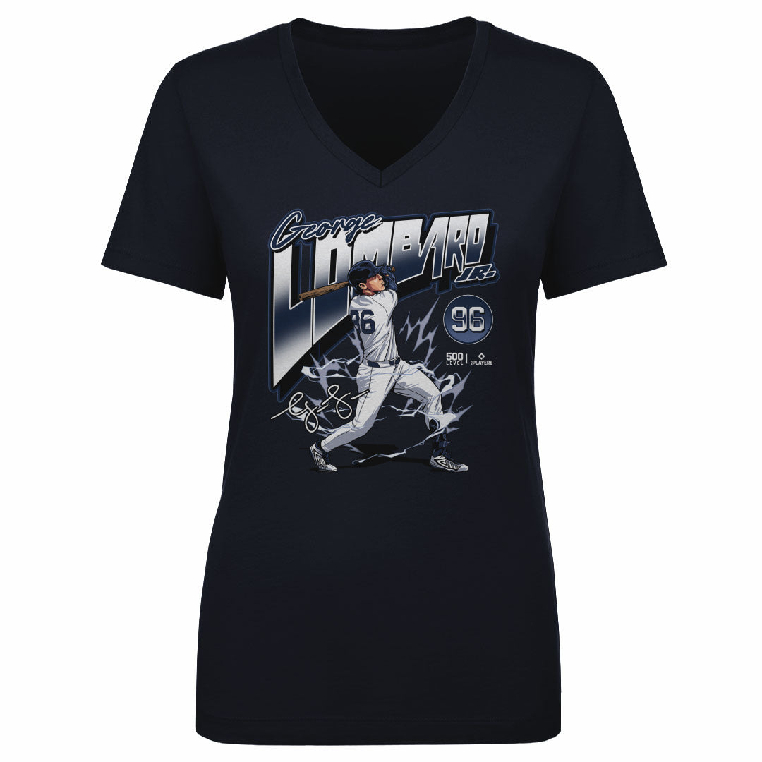 George Lombard Jr. Women's V-Neck T-Shirt | 500 LEVEL