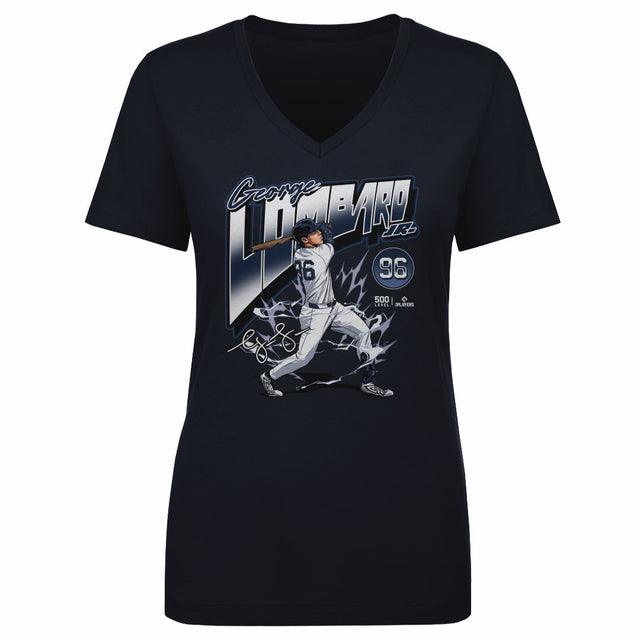 George Lombard Jr. Women's V-Neck T-Shirt | 500 LEVEL