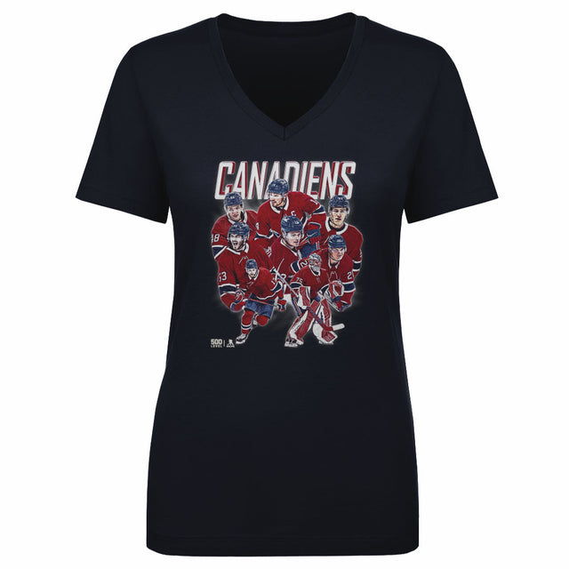 Montreal Hockey Women's V-Neck T-Shirt | 500 LEVEL