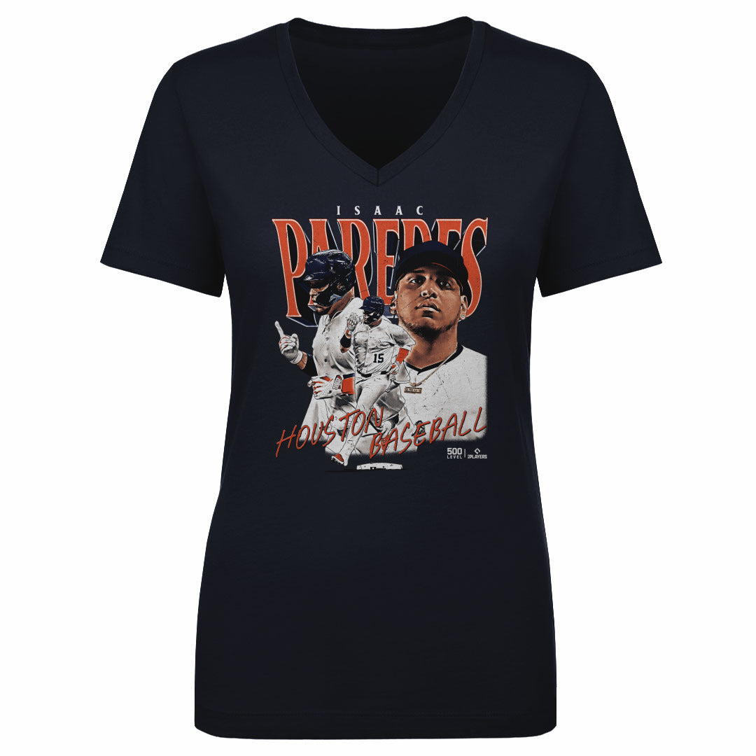 Isaac Paredes Women's V-Neck T-Shirt | 500 LEVEL