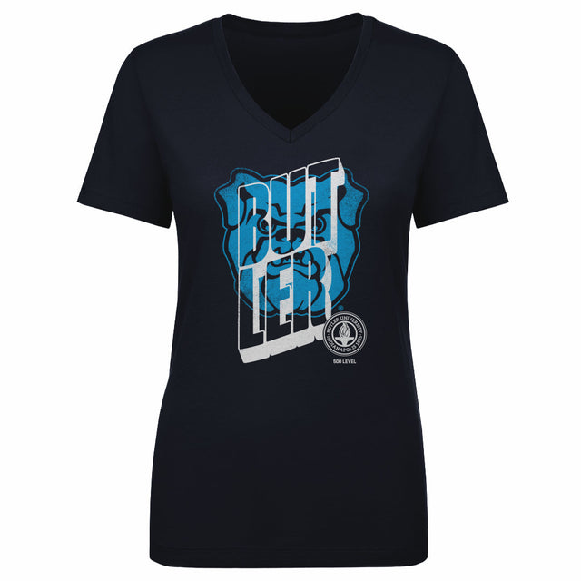Butler Bulldogs Women's V-Neck T-Shirt | 500 LEVEL
