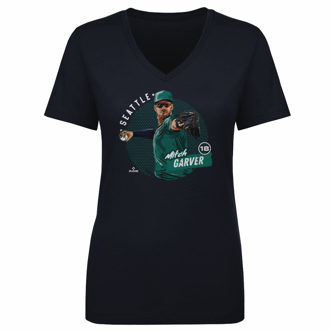 Mitch Garver Women's V-Neck T-Shirt | 500 LEVEL
