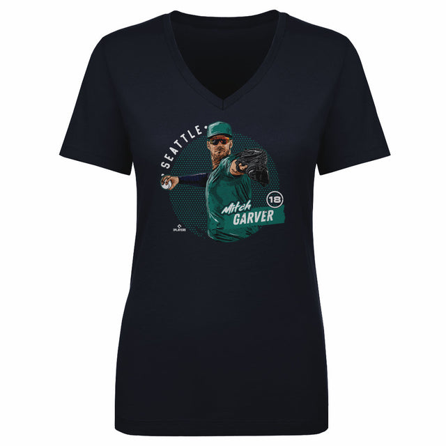Mitch Garver Women's V-Neck T-Shirt | 500 LEVEL