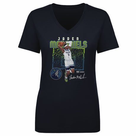 Jaden McDaniels Women's V-Neck T-Shirt | 500 LEVEL