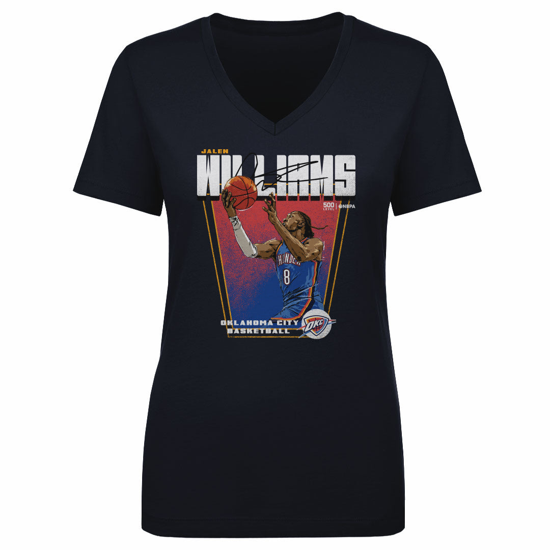 Jalen Williams Women's V-Neck T-Shirt | 500 LEVEL