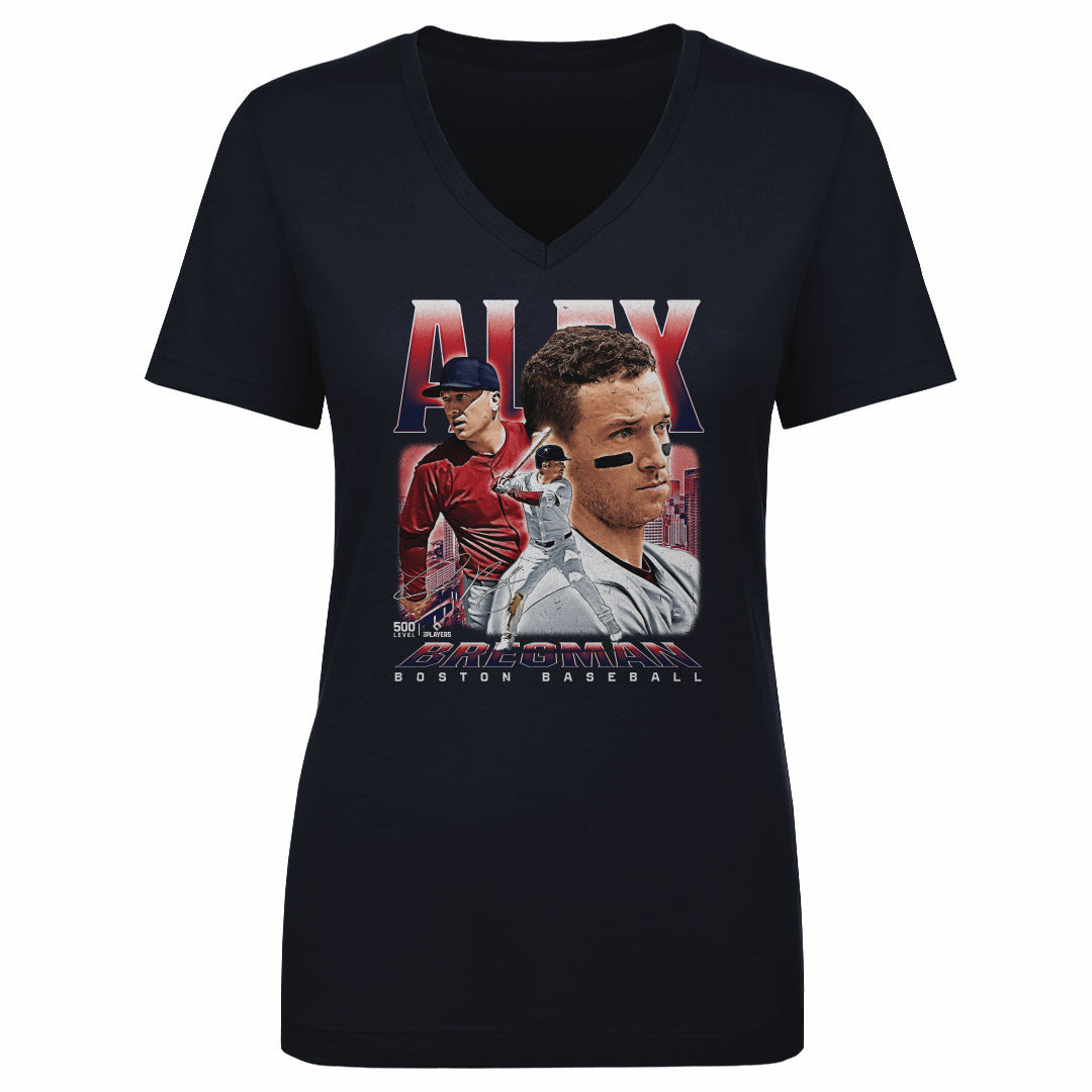 Alex Bregman Women's V-Neck T-Shirt | 500 LEVEL