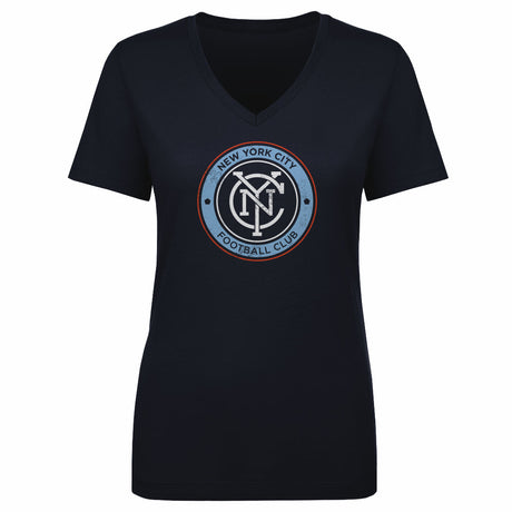 New York City FC Women's V-Neck T-Shirt | 500 LEVEL