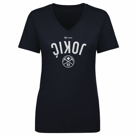 Nikola Jokic Women's V-Neck T-Shirt | 500 LEVEL