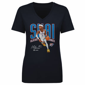 Shai Gilgeous-Alexander Women's V-Neck T-Shirt | 500 LEVEL
