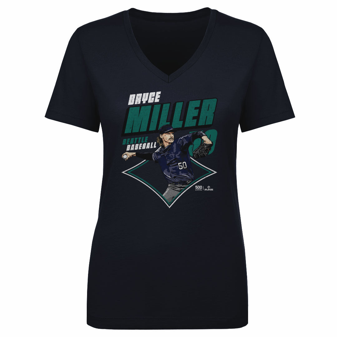 Bryce Miller Women's V-Neck T-Shirt | 500 LEVEL
