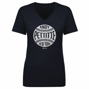 Andy Pettitte Women's V-Neck T-Shirt | 500 LEVEL