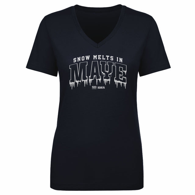 Drake Maye Women's V-Neck T-Shirt | 500 LEVEL